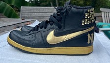 RARISSIMA DS NIKE TERMINATOR HIGH NERO ORO taglia 10,5