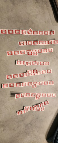 Lotto bollini raccolta - 80,