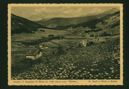 Giuseppe moso val - in, (bz)