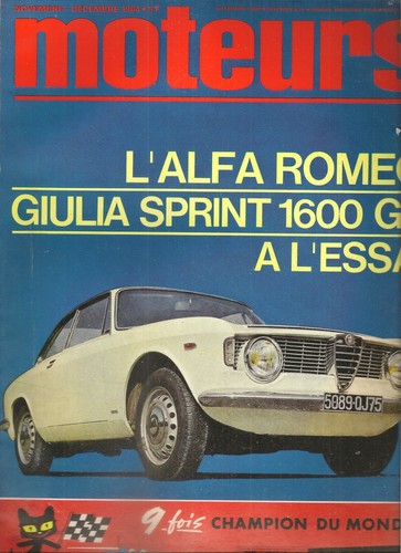 Moteurs 1964 alfa - 1964,