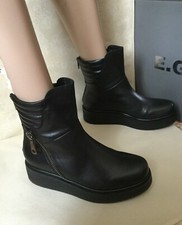Leather boots E.G.J Women