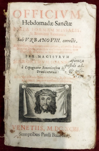 Officium hebdomadae sanctae - officium,