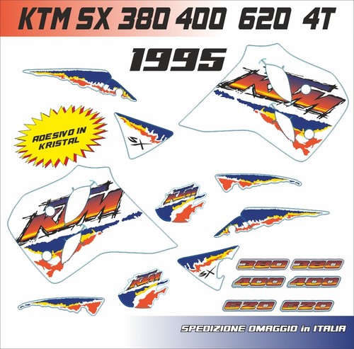 Adesivi per ktm 380 400 - adesivi,