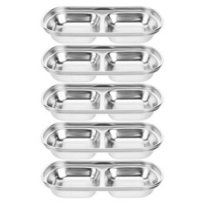  5 Pcs Piatti Per Antipasti Piatto Di Condimento Salsa Immergendo