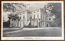 CARTOLINA D' EPOCA-VALDOBBIADENE (TV) "VILLA PIVA" VIAGGIATA 1964