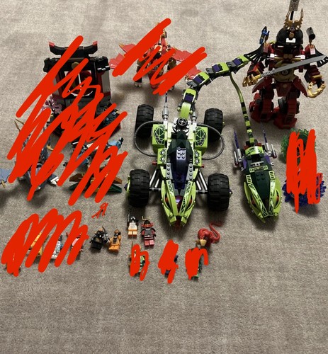 Lotto set lego - lego, ninjago