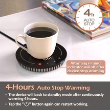 Scalda Tazze Caffè per Scrivania: YISH Scalda Tazze Fondo Piatto, 25W Tè Elettrico ed E