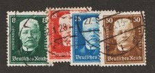 1927 Germania Sc# B19-22 semi