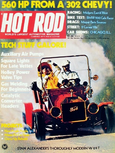 Hot rod 1975 mar - hot, v8