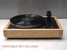 LINN SONDEK LP12 MAPLE wood PLINTH/CUSTOM MAPLE SOLID WOOD PLINTH FOR LINN LP 12