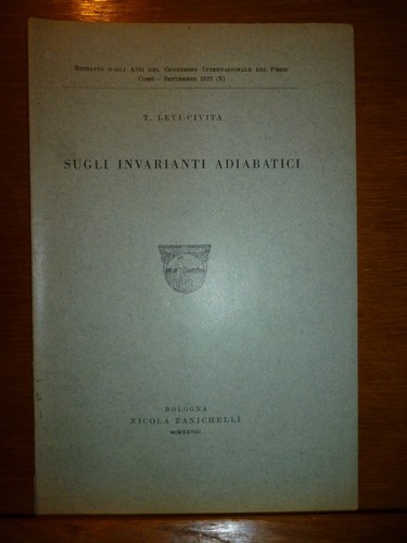 Tullio levi civita - levi,