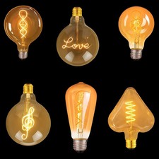 Lampadina e27 antica edison - lampadina,