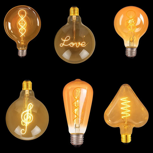 Lampadina e27 antica edison - antica,