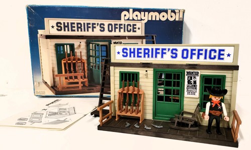 Lotto playmobile sheriff - playmobile, sheriff's