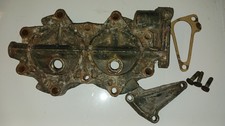 TESTA CILINDRO MOTORE FUORIBORDO JOHNSON EVINRUDE. 20-25cv.FINE ANNI 60 PRIMI ANNI 70.