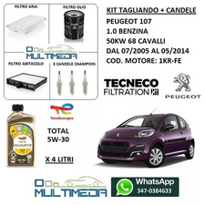 TAGLIANDO FILTRI + CANDELE +