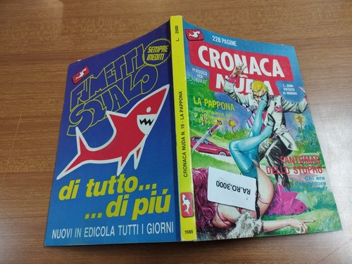 Cronache nuda fumetto 16 - "cronache, nuda"