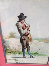 C19° ACQUERELLO ITALIANO