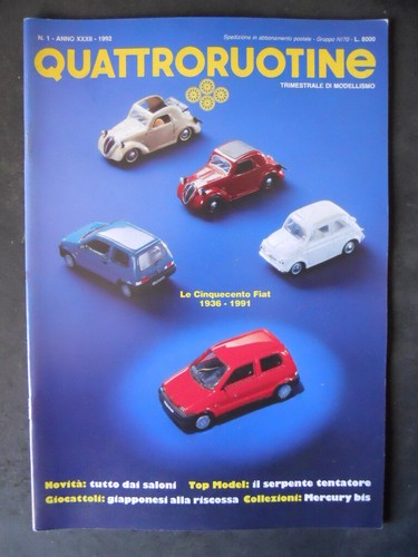 Quattroruotine 1992 rivista - quattroruotine,