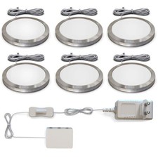 6 luci LED da incasso cucina