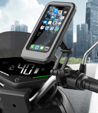 SUPPORTO PORTA CELLULARE IMPERMEABILE PER MOTO BICI BORSA UNIVERSALE TELEFONO