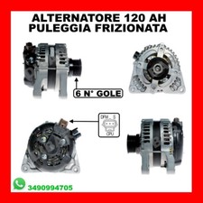 ALTERNATORE 120AH VOLVO C30-C70 II-S40 II-V50 1.6 D-2.0 D DAL 2004 ­8666579