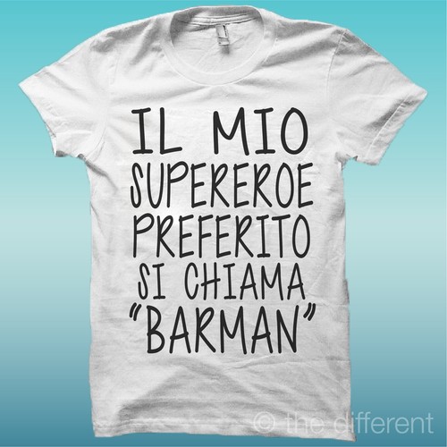 Shirt il mio supereroe - t-shirt, "