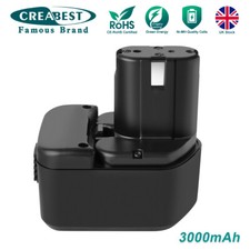 Batteria per Hitachi 9.6V 3000mAh Ni-MH EB920HS EB914 EB912S EB930R DS9DVF3 EB9G