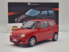 Fiat 600 Sporting Abarth 1998 Rosso 1:18 Laudo Racing LM170B • NUOVA & IMBALLO ORIGINALE