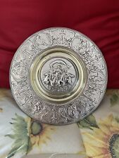 BEL CALAMAIO INGLESE FIRMATO  ELKINGTON IN ANTICO SHEFFIELD SBALZATO, XIX SECOLO