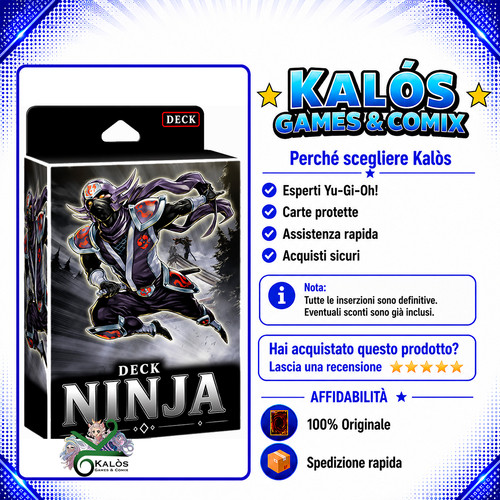 Yugioh mazzo deck ninja - mazzo,
