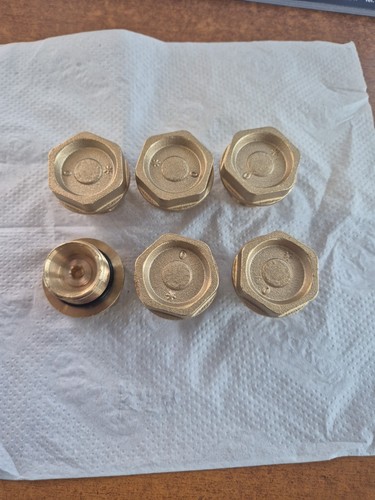 Tappi ottone ring - 6, pompa