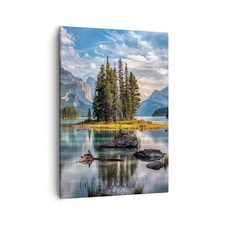 Quadro su Tela 50x70cm Lago