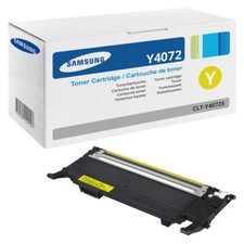 TONER SAMSUNG CLT-Y4072S  ORIGINALE GIALLO PER CLP-320/325/CLX-3185