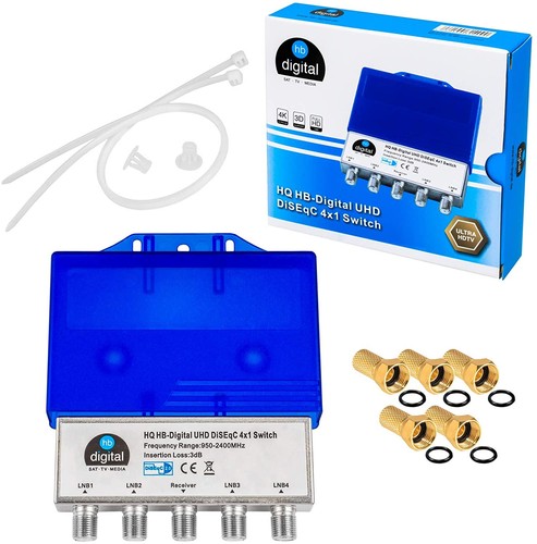 Switch diseqc interruttore 1 - diseqc, 4/1