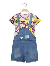 Lollitop Salopette di jeans da