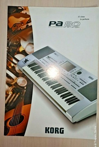Brochure tastiera keyboard