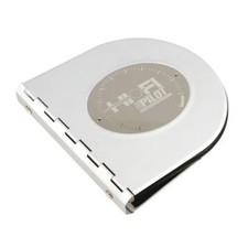 PORTA 12 CD "PILOT" ALLUMINIO