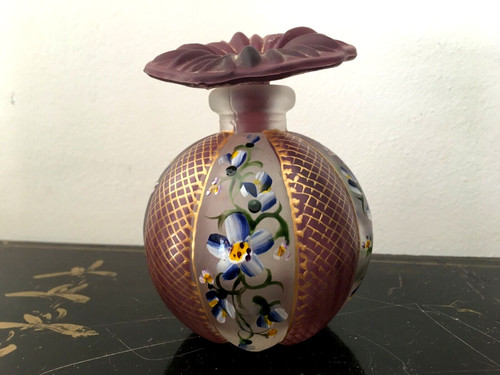 Antico boccetta essenze vetro - antico,