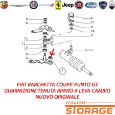 FIAT BARCHETTA COUPE' PUNTO GT GUARNIZIONE TENUTA RINVIO A LEVA CAMBIO 7671789