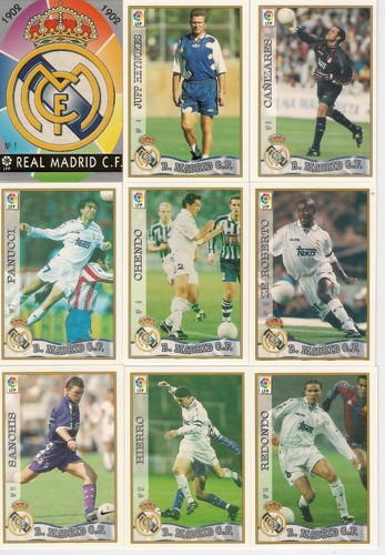 Complete set real madrid - complete,