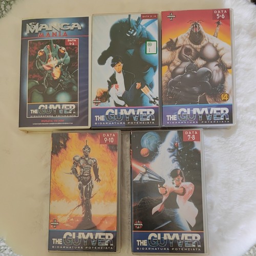 Lotto videocassette guyver - videocassette,