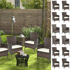 Set sedie in rattan patio