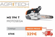 motosega a scoppio STIHL MS 194T LAMA 30CM