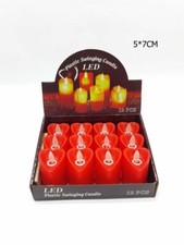 Set 12 Pz Candele Led Lumini