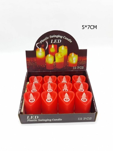 Set candele led lumini - pz,