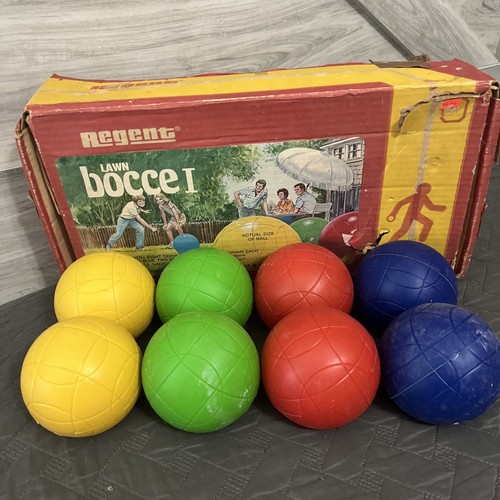 Set palline bocce prato - set,