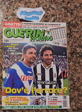 Guerin sportivo 38 2000-Baggio-Del Piero-Film Sydney-Champions league-Poster