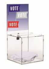 Urna trasparente 20 x 21 x 21