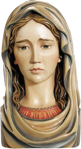Statua del busto madonna - statua,